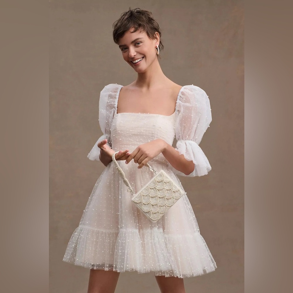 Anthropologie By Watters Macaron Dress